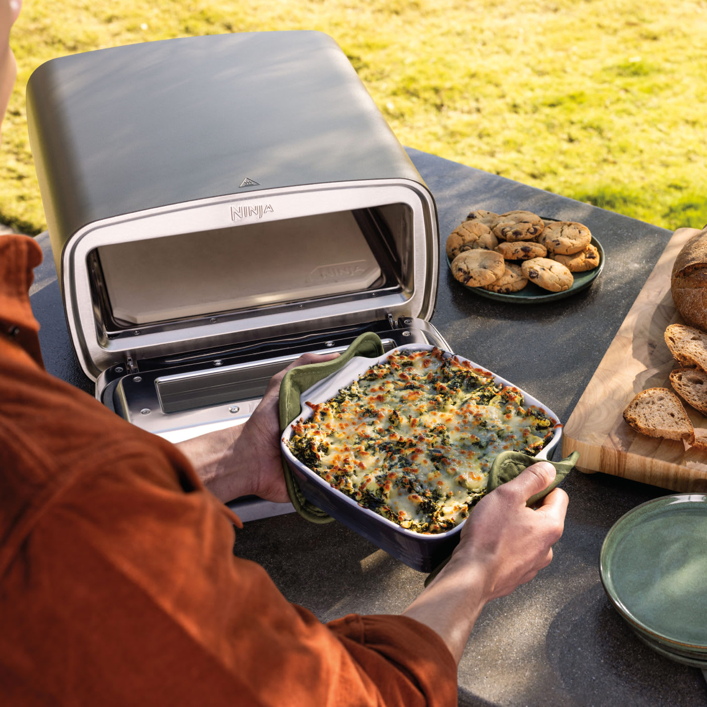 Image of Ninja Outdoor Artisan Pizza Oven - Full meals